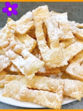 Chiacchiere o frappe facili