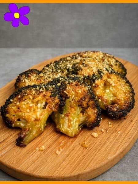 Broccoli al forno al parmigiano