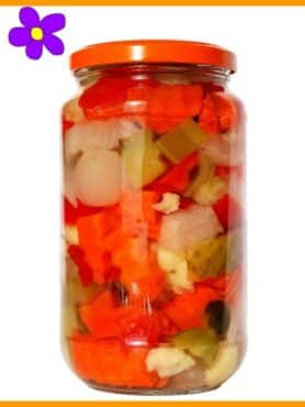 Giardiniera di verdure