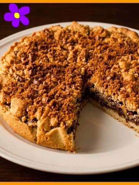 Sbrisolona con ricotta e Nutella