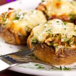 Funghi ripieni al forno