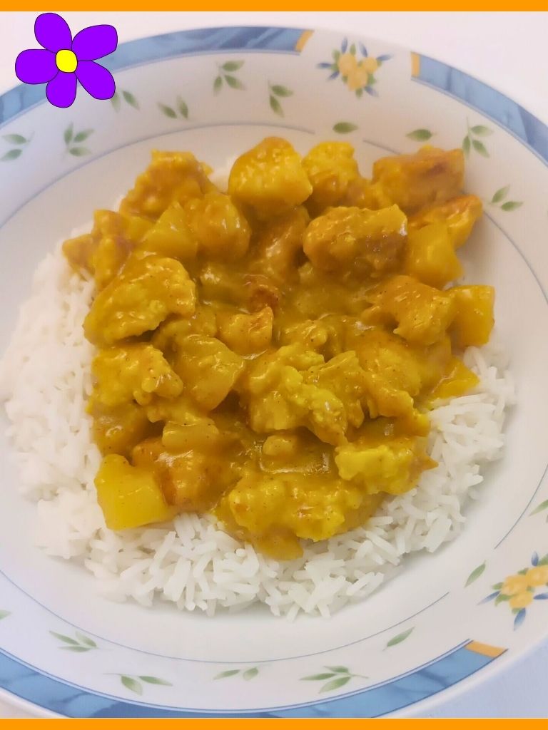 Bocconcini di pollo al curry