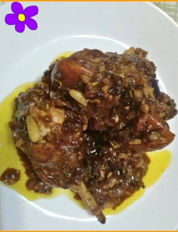 coniglio alla ligure con patate