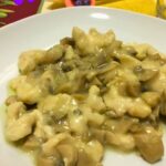 Straccetti di pollo con i funghi