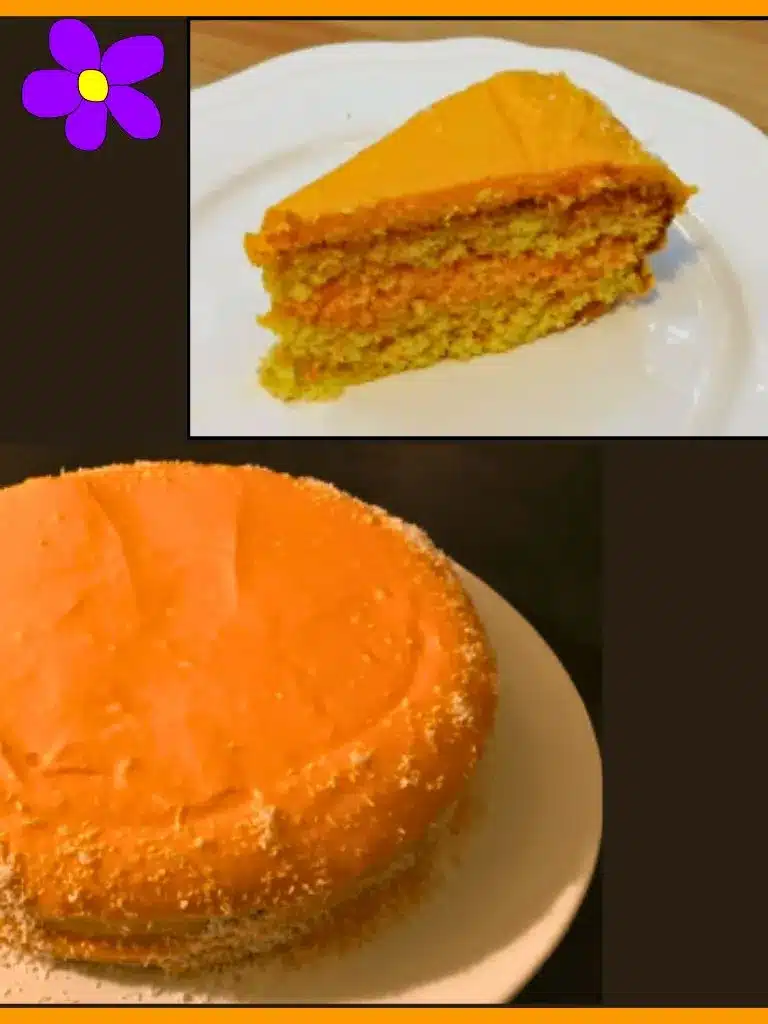 Torta di carote senza mandorle