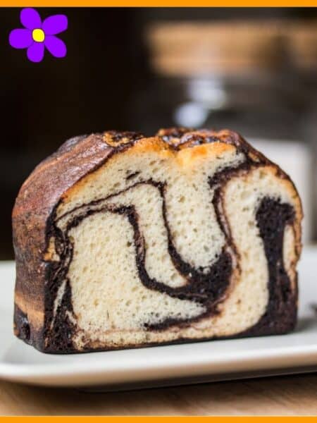 Torta marmorizzata al cocco