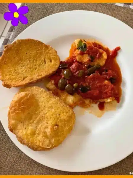 petto di pollo con pomodorini e olive