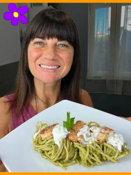 Spaghetti gamberi e zucchine