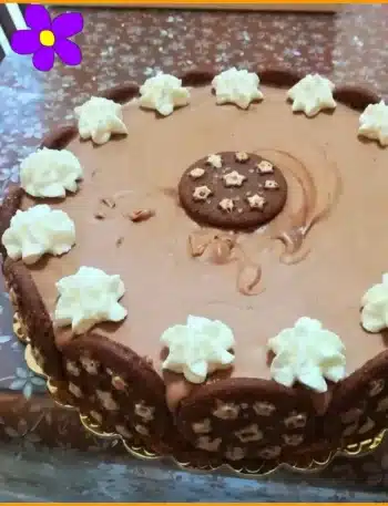 Torta pan di stelle mascarpone e nutella