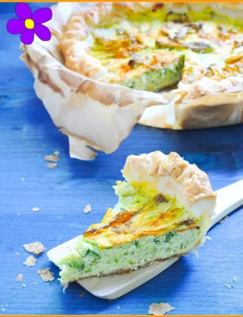 Torta salata ricotta e zucchine