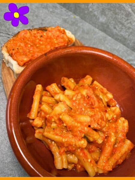 Pesto di melanzane e peperoni