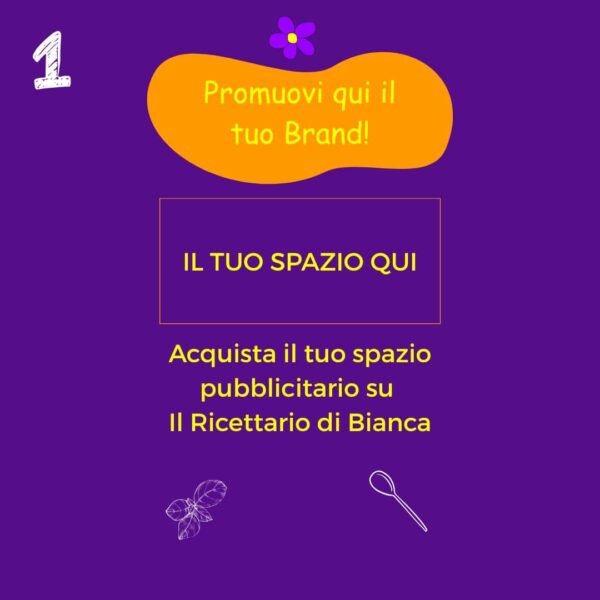 1 spazio pubblicitario