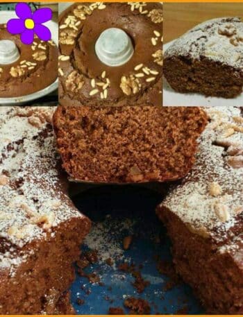 torta con farina di castagne
