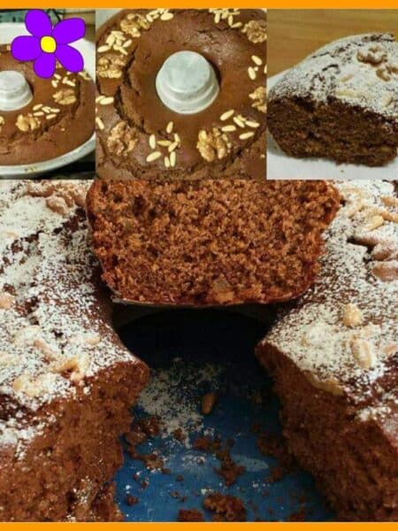 torta con farina di castagne