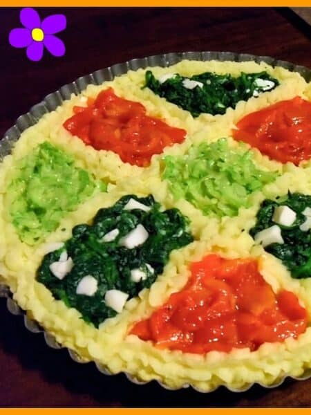 Crostata di patate e ortaggi