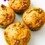 Muffin zucca e noci