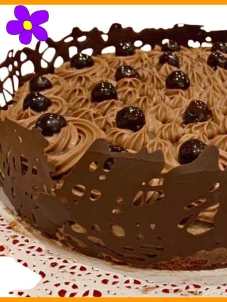 Torta al cioccolato fondente