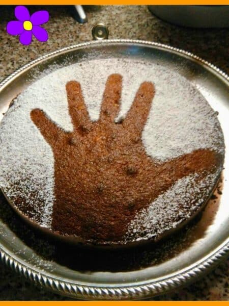 Torta con farina di mandorle