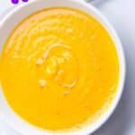 Vellutata di zucca e patate