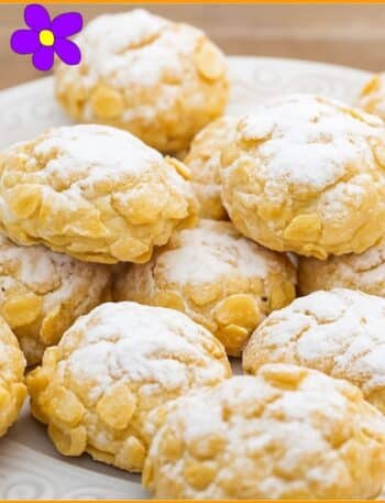 Biscotti con corn flakes