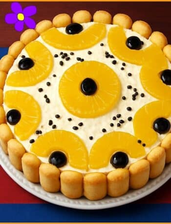 Dolce charlotte all'ananas