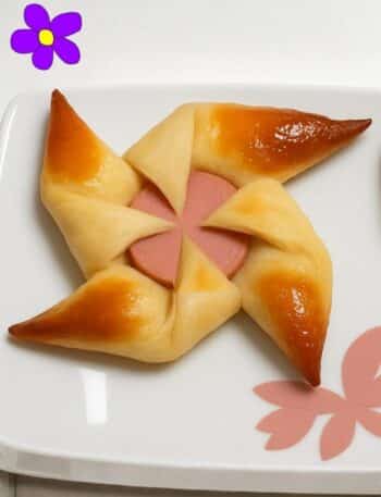 girandole di pasta sfoglia