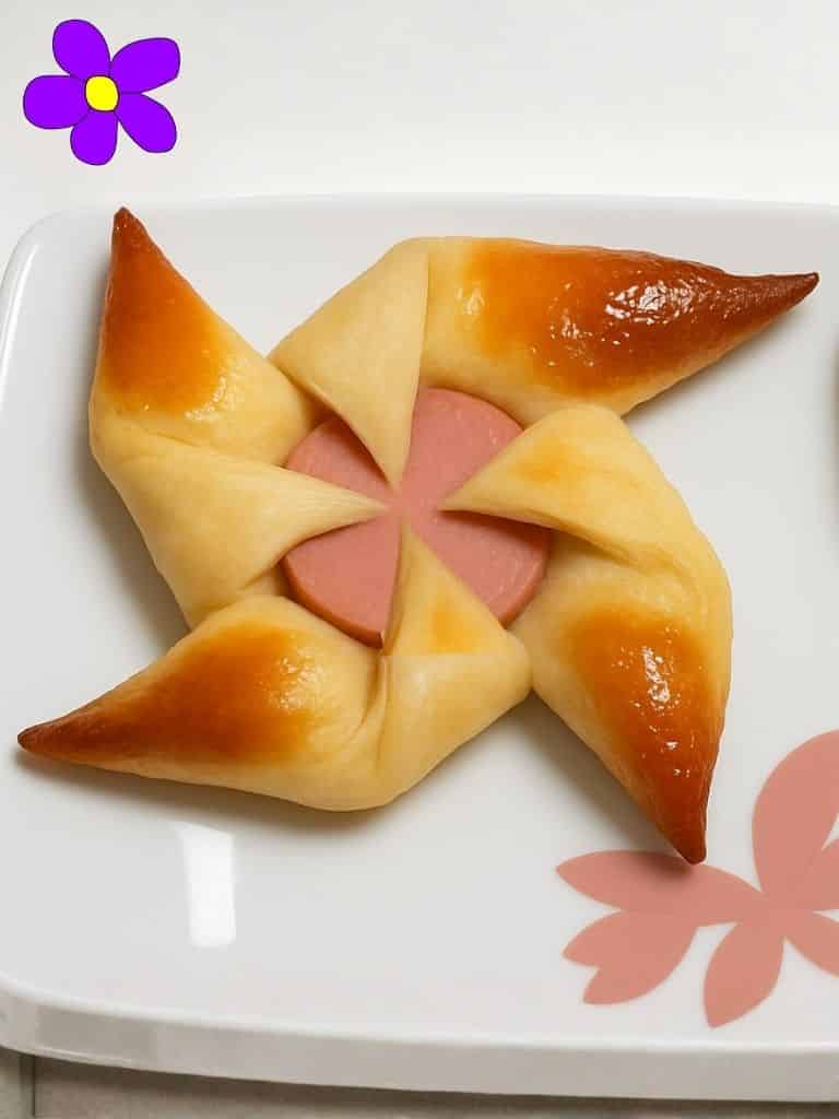 girandole di pasta sfoglia