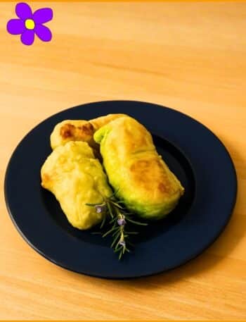 Involtini di verza vegetariani