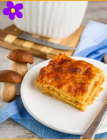 Lasagne ai funghi porcini