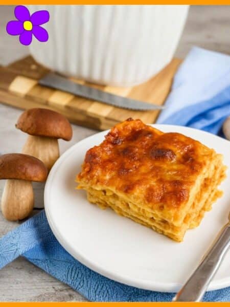 Lasagne ai funghi porcini