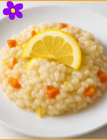 Riso al limone e gamberetti