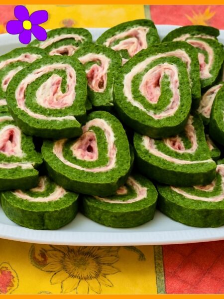 Rotolo di Frittata con Spinaci