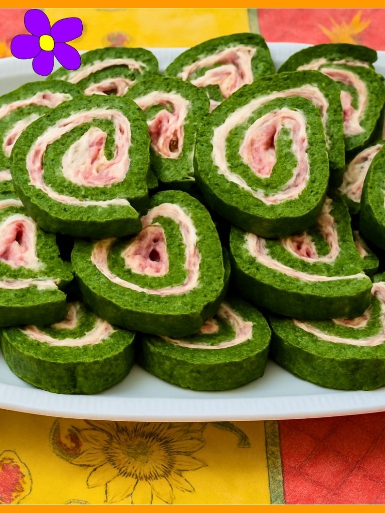 Rotolo di Frittata con Spinaci