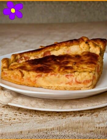 torta salata al salmone