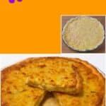 torta salata di patate e prosciutto