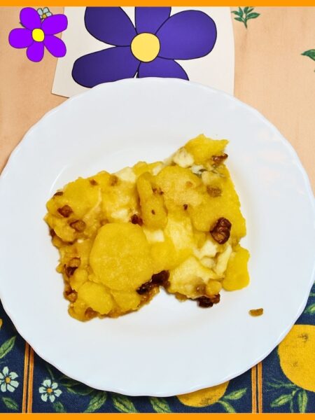 Tortino di patate e tartufo