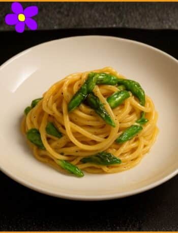 Carbonara di asparagi