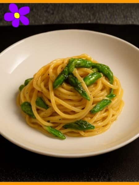 Carbonara di asparagi