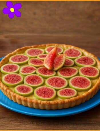 Crostata di fichi freschi