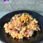 Fregola sarda radicchio e gorgonzola