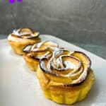 Rose di mele con pasta sfoglia