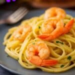 Tagliatelle con gamberetti e capesante