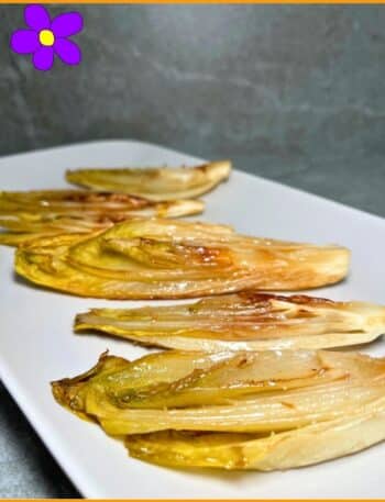 Indivia belga arrostita