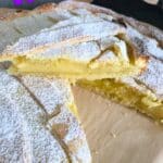 Crostata con crema al limone