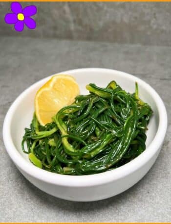 Barba di frate al limone