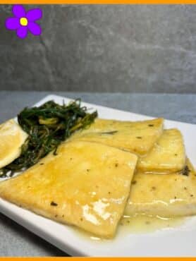 Tofu al limone
