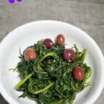 Agretti in padella