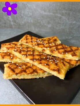 Schiacciata alla feta alla piastra