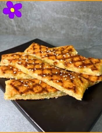 Schiacciata alla feta alla piastra