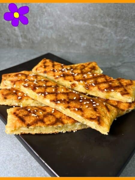 Schiacciata alla feta alla piastra